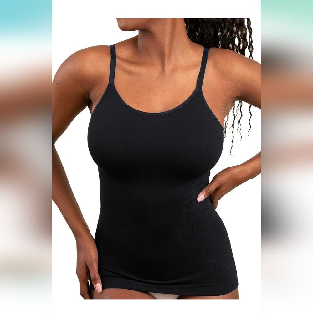 SHAPERMINT Scoop Neck Cami XXL